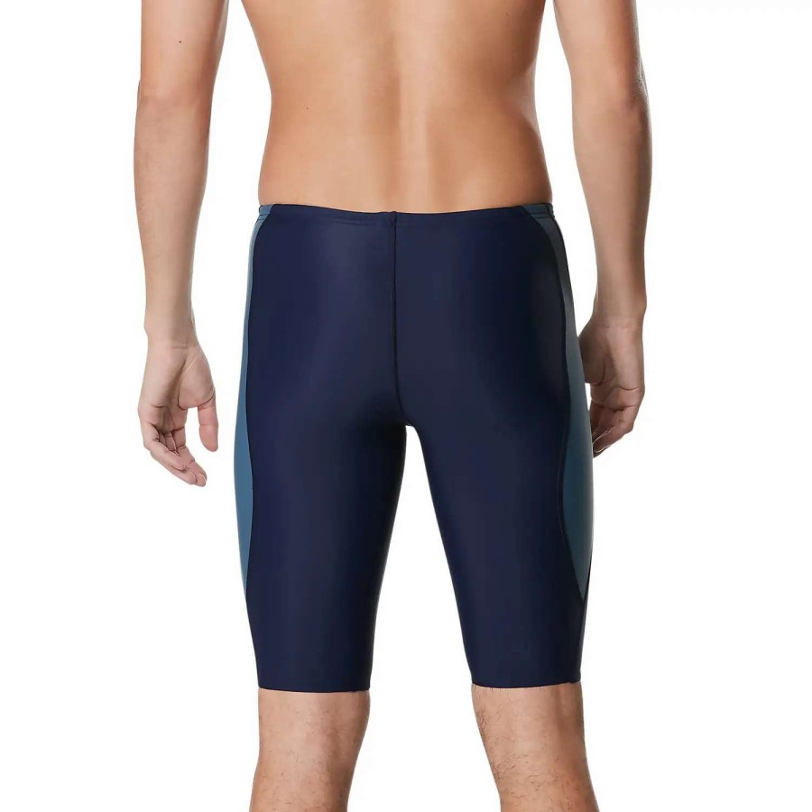 Mens * | Speedo Tone Setter Jammer Navy/Gray