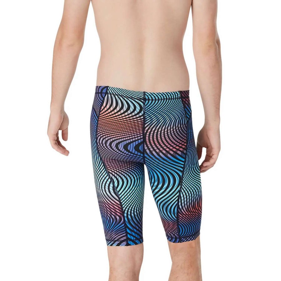 Womens * | Speedo Vanquisher Printed Jammer Deep Flow