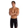 Mens * | Speedo Fastskin Lzr High Waisted Intent Jammer Black/Rose Gold