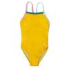 Kids * | Speedo Solid Propel Back One Piece Yellow