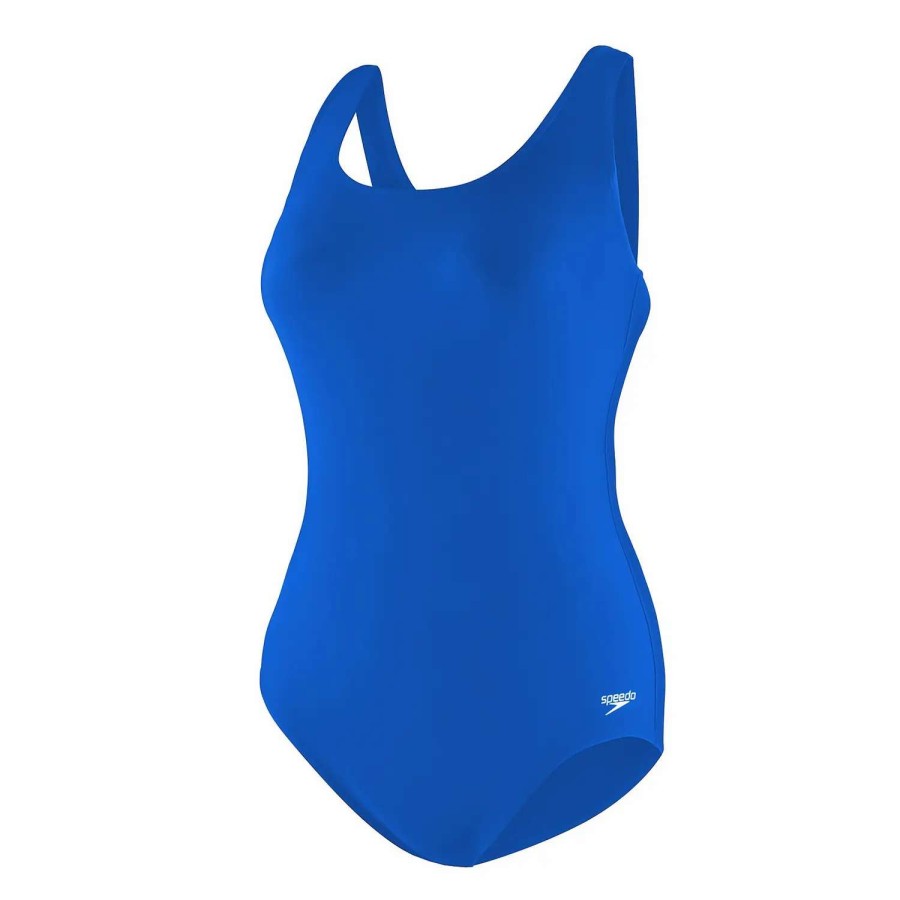 Womens * | Speedo Plus Ultraback One Piece Blue