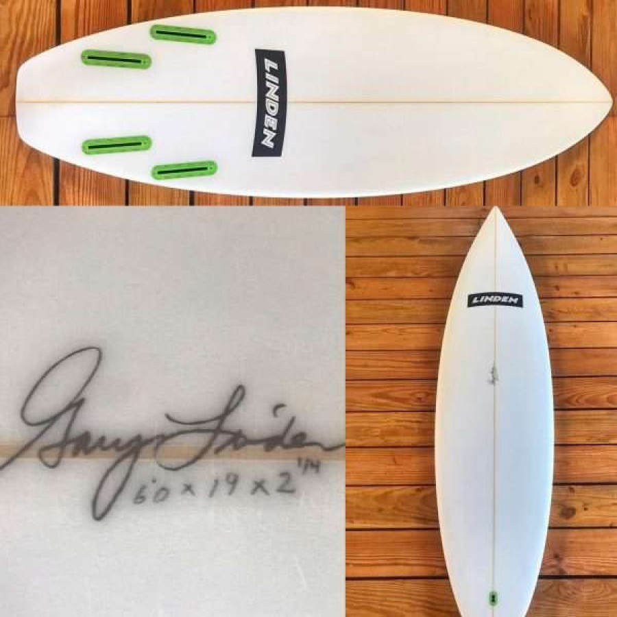 Surf * | New Linden Squashtail Shortboard 6'0