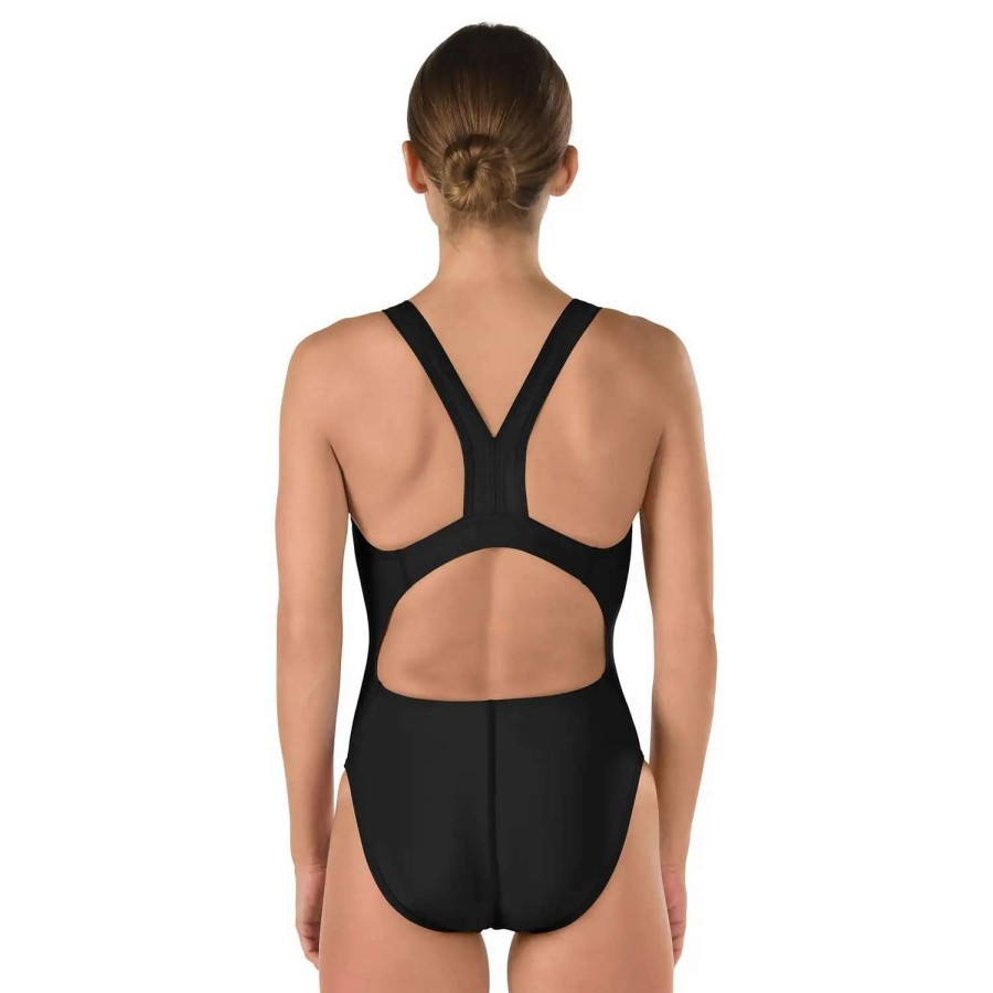 Womens * | Speedo Solid Super Proback Onepiece Prolt Black