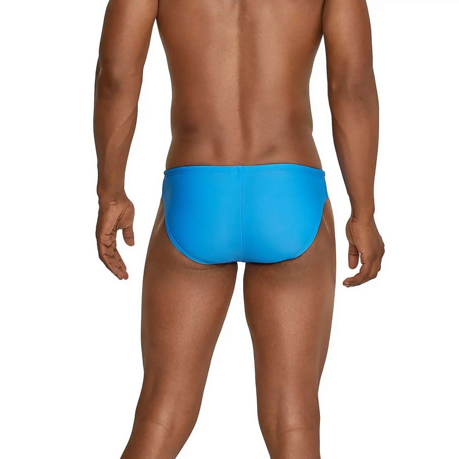 Mens * | Speedo Solid Solar Brief 1 Blue