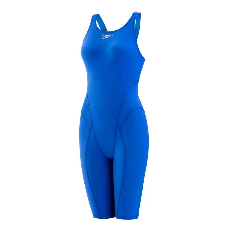 Womens * | Speedo Vanquisher Kneeskin Solid Beautiful Blue