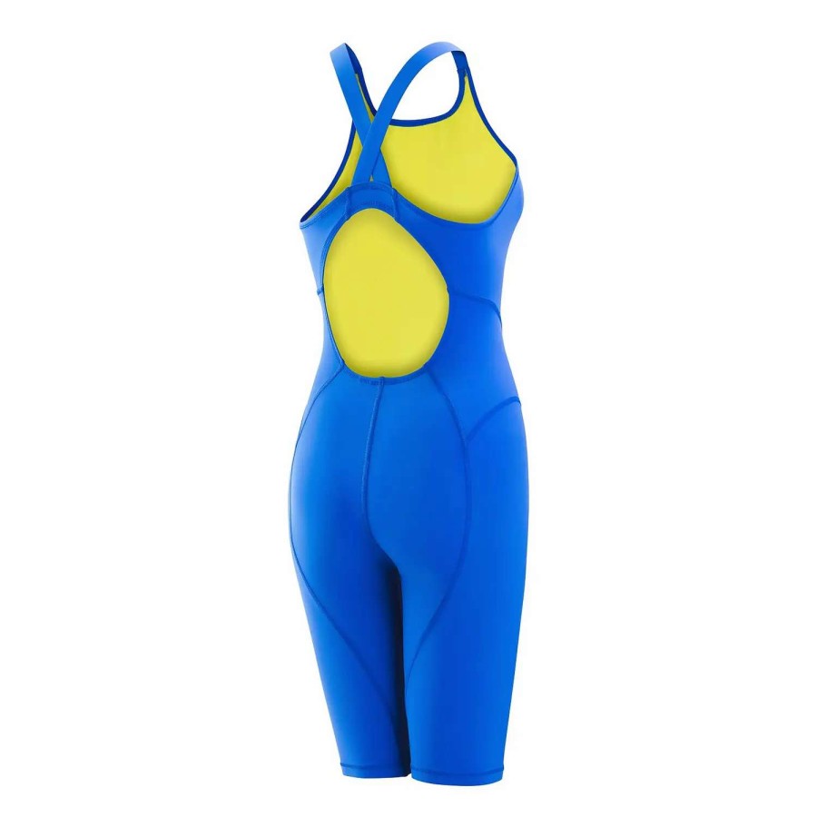 Womens * | Speedo Vanquisher Kneeskin Solid Beautiful Blue