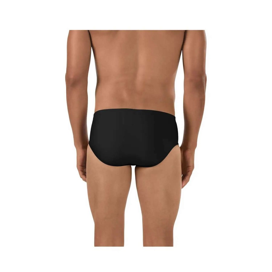 Mens * | Speedo Solid Youth Brief Black