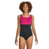 Womens * | Speedo Square Neck One Piece Black/Pink