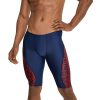 Mens * | Speedo Race Maze Jammer Black/Red