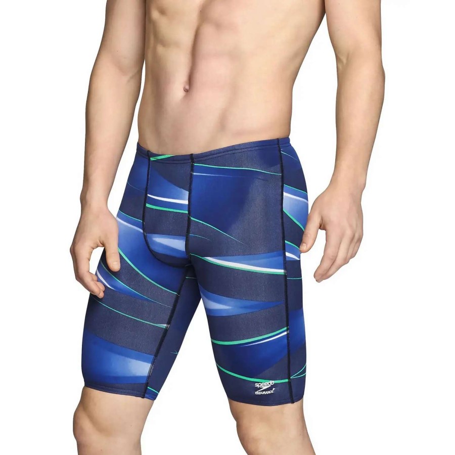 Womens * | Speedo Infinite Pulse Jammer Blue/Green