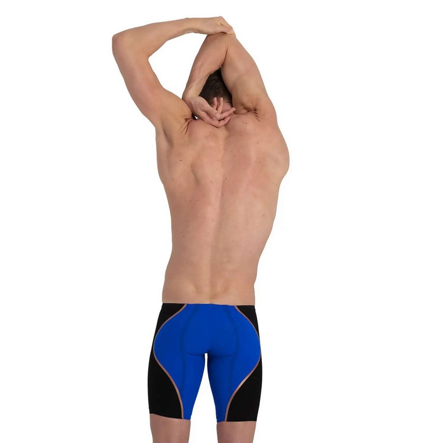 Mens * | Speedo Fastskin Lzr Intent Jammer Blue Flame