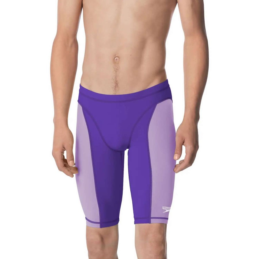 Kids * | Speedo Vanquisher Solid Jammer Purple Flash