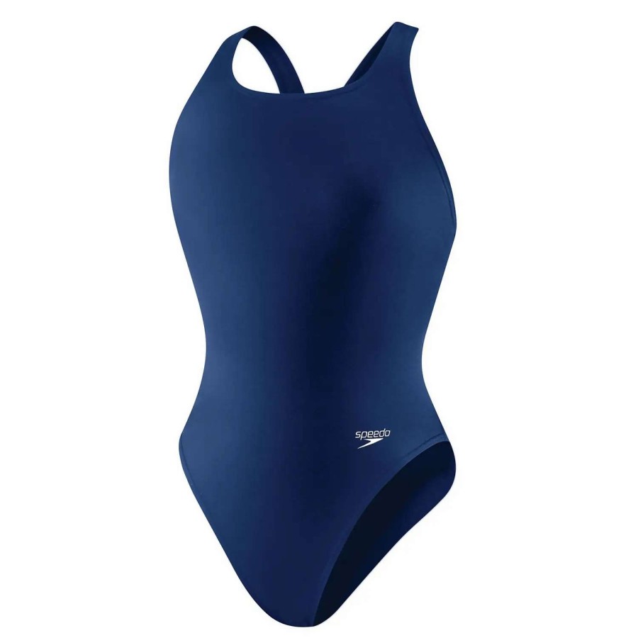 Womens * | Speedo Core Super Pro Back Youth Onepiece Navy