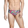 Mens * | Speedo Printed One Brief Orange