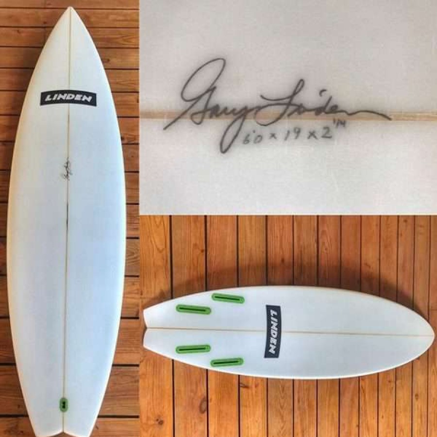 Surf * | New Linden Swallowtail Shortboard 6'0