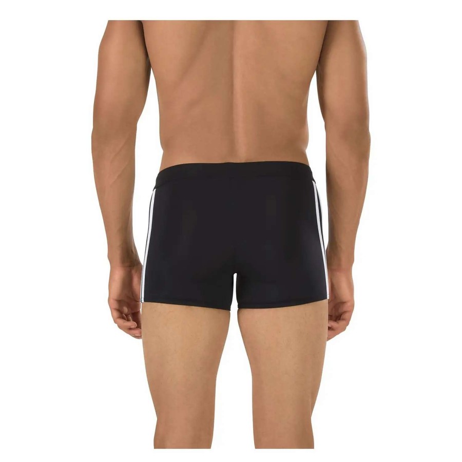 Mens * | Speedo Shoreline Square Leg Black