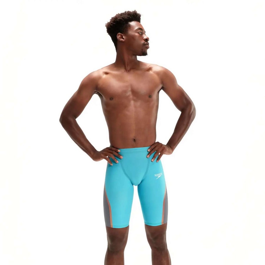 Mens * | Speedo Fastskin Lzr Pure Intent High Waist Jammer Aquabeam