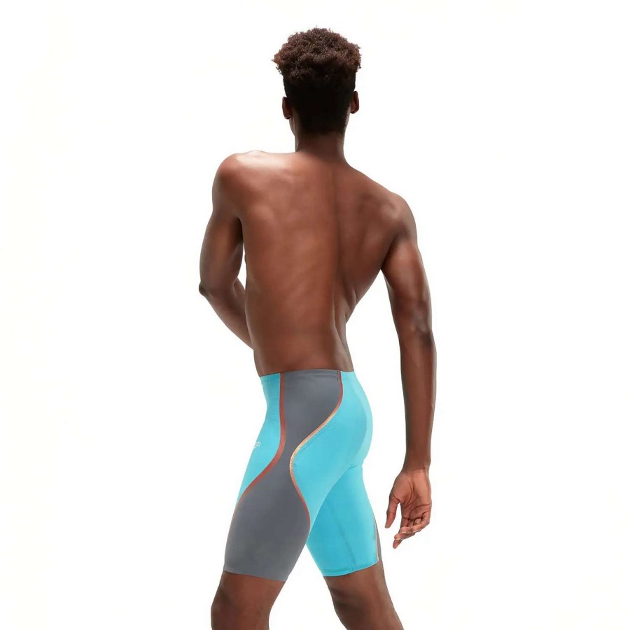 Mens * | Speedo Fastskin Lzr Pure Intent High Waist Jammer Aquabeam