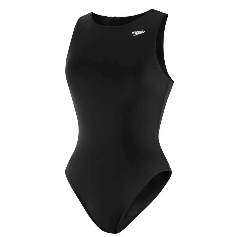 Womens * | Female Avenger Water Polo Suit Speedo Endurance+ Black