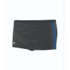 Mens * | Speedo Poly Mesh Square Leg Training Suit Black/Blue