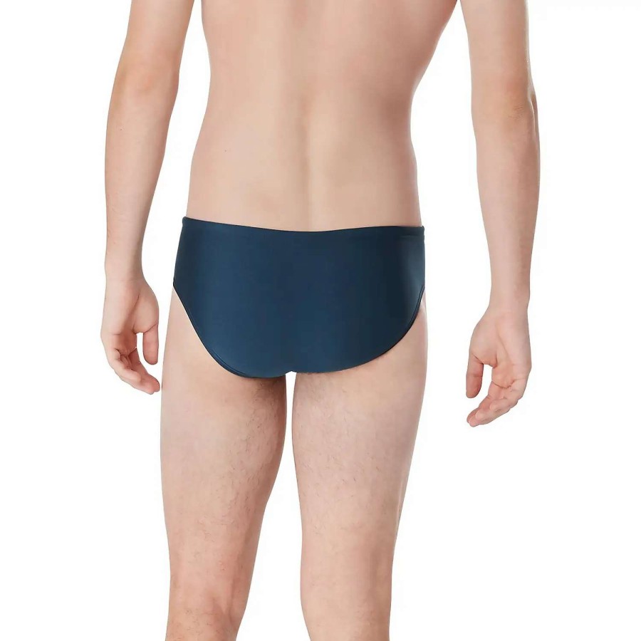 Mens * | Speedo Colorblock One Brief Moonlit Ocean Blue