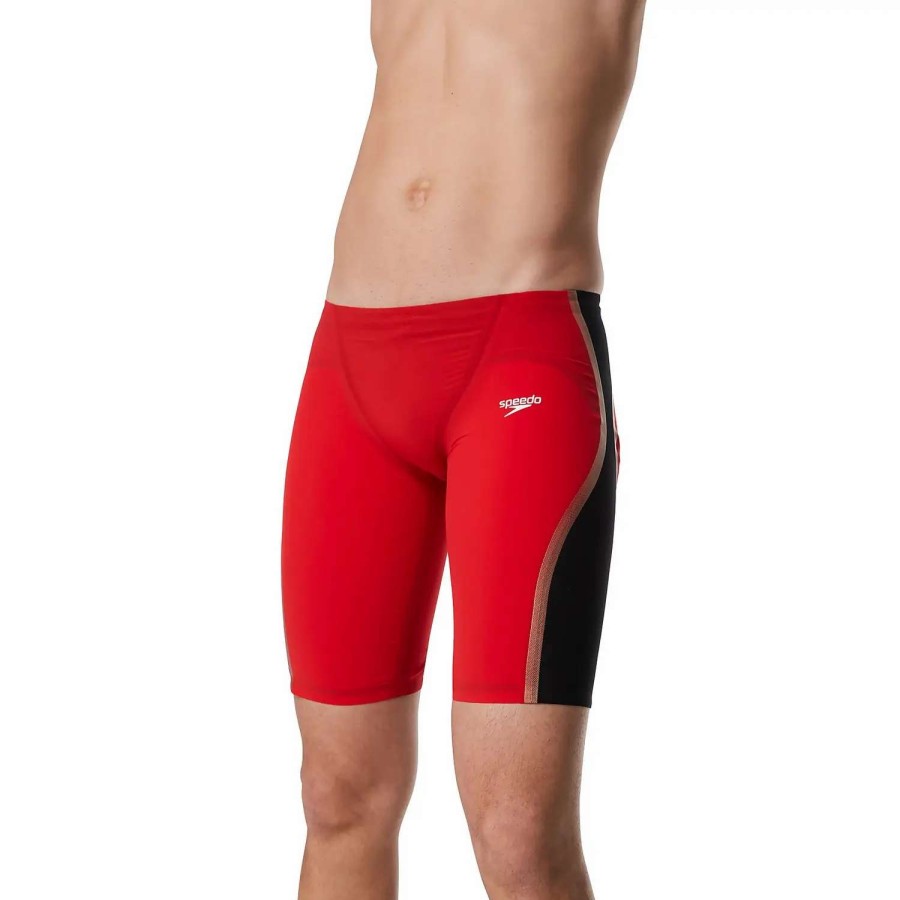 Womens * | Speedo Fastskin Lzr Intent Jammer Fiery Red