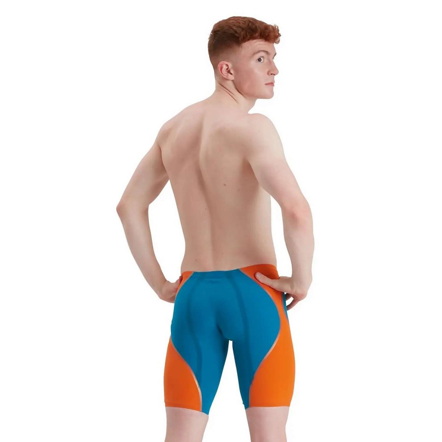 Mens * | Speedo Fastskin Lzr Intent Jammer Pacific Inferno