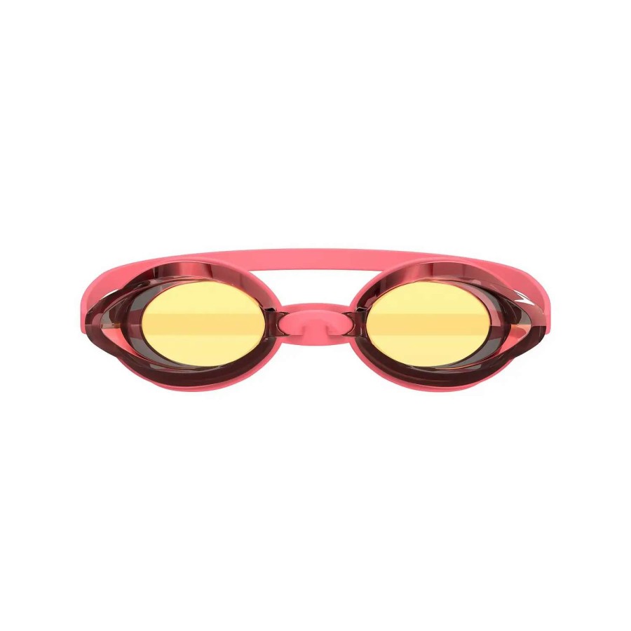 Goggles * | Speedo Vanquisher 2.0 Mirrored Ltd Desert Orange