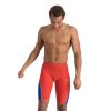 Mens * | Speedo Fastskin Lzr High Waisted Intent Jammer Dragonfire Orange