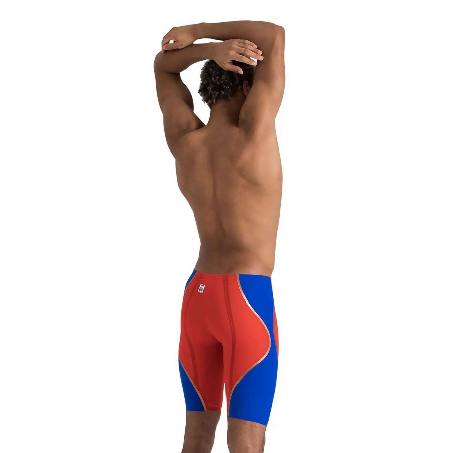 Mens * | Speedo Fastskin Lzr High Waisted Intent Jammer Dragonfire Orange