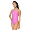 Womens * | Speedo Solid The One Back One Piece Lost Lavender