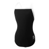 Womens * | Speedo Flyback Youth Training Suit One Piece Endurance+ Black