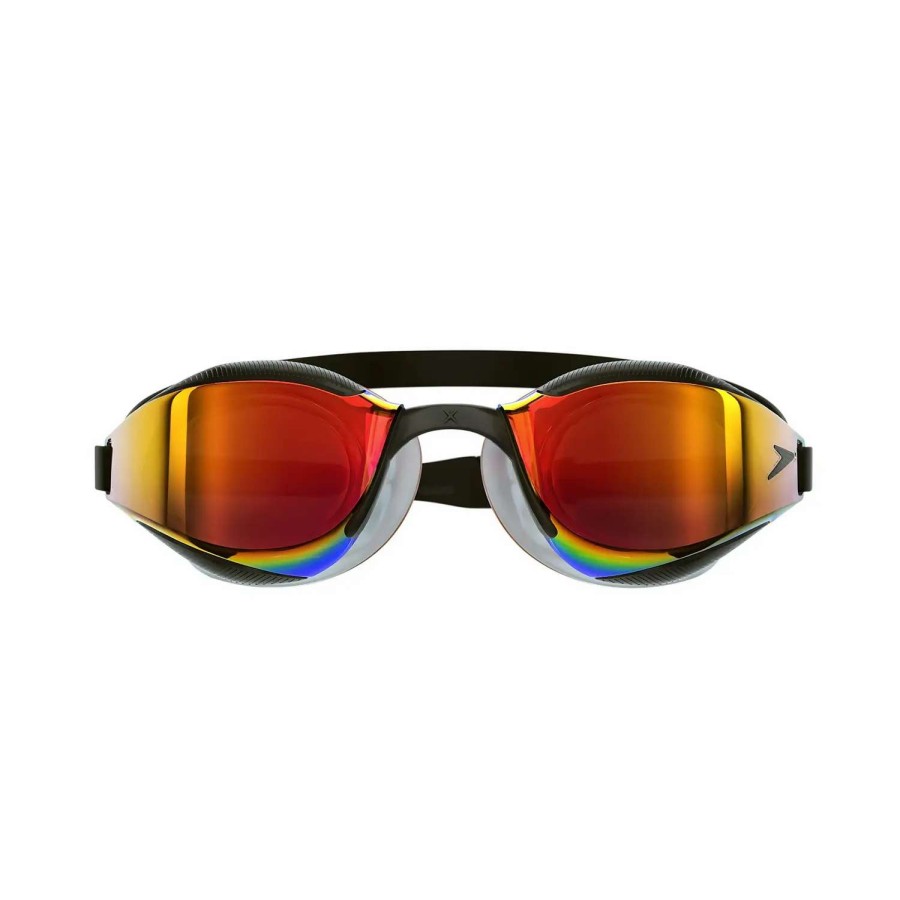 Womens * | Speedo Fastskin Hyper Elite Mirror Goggle Black