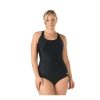 Womens * | Speedo Plus Moderate Ultraback One Piece Black