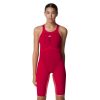 Womens * | Speedo Fastskin Lzr Valor Closed Back Kneeskin Red