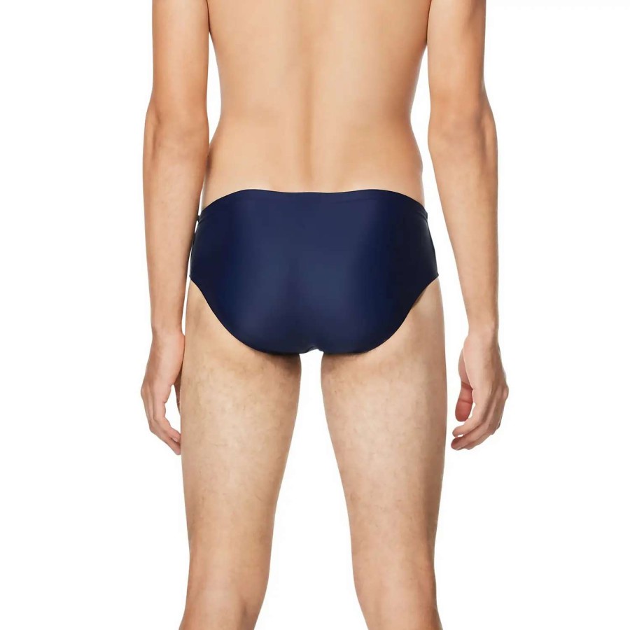 Mens * | Speedo Core Solid Brief Navy