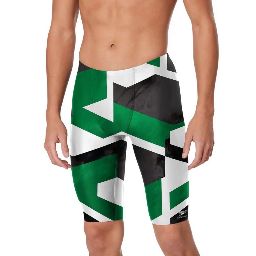 Mens * | Speedo Glimmer Jammer Green