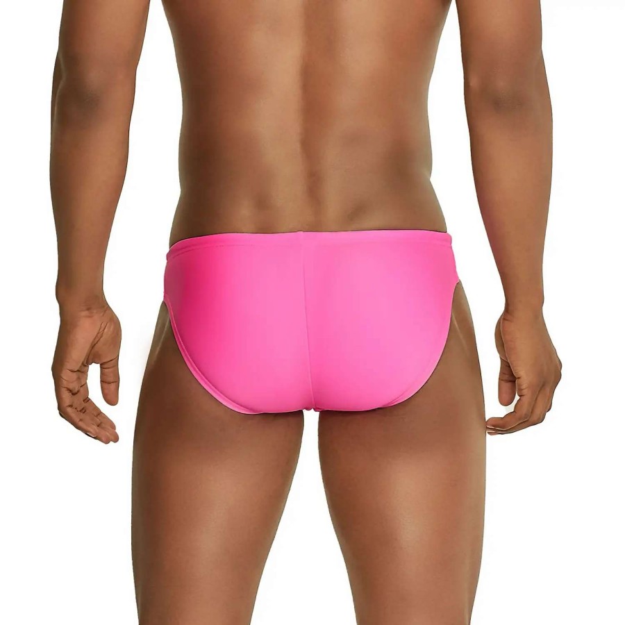 Mens * | Speedo Solid Solar Brief 1 Light Pink