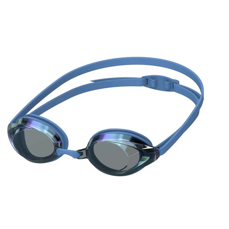 Goggles * | Speedo Vanquisher 2.0 Mirrored Ltd Navy