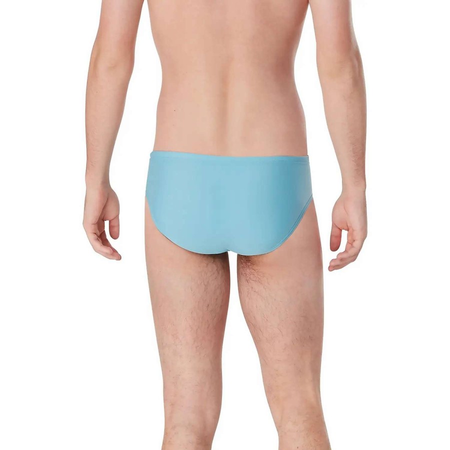 Mens * | Speedo Colorblock One Brief Delphinum Blue