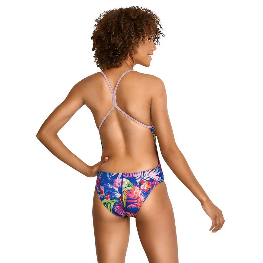 Womens * | Speedo The One Printed One Piece Tropical Trance