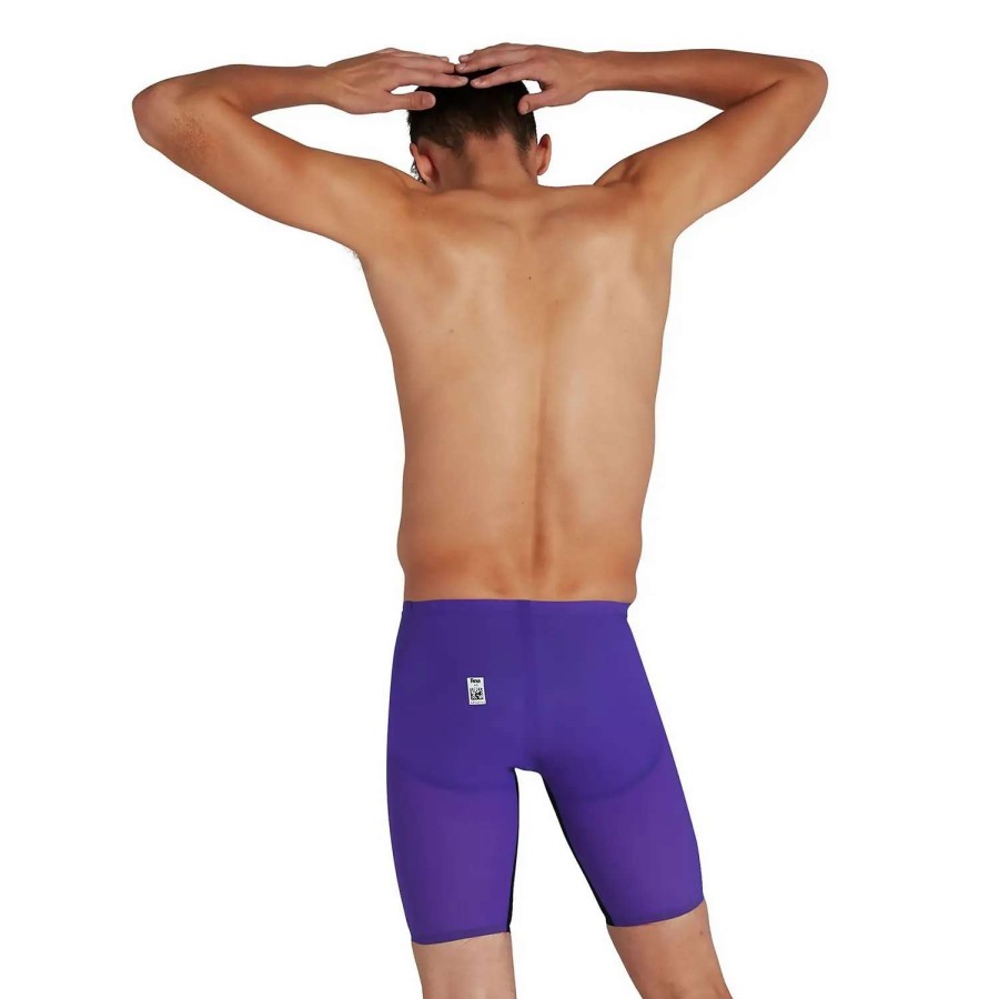 Womens * | Speedo Fastskin Lzr Pure Valor High Waisted Jammer Violet/Black