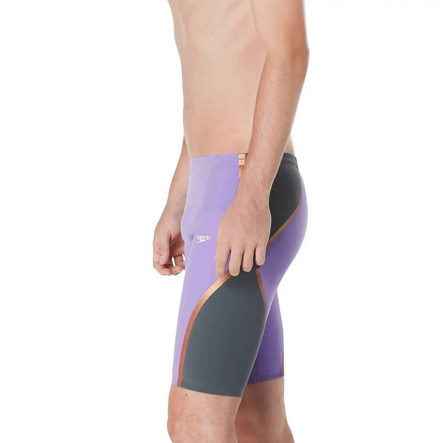 Mens * | Speedo Fastskin Lzr Intent High Waist Jammer Purple Reign