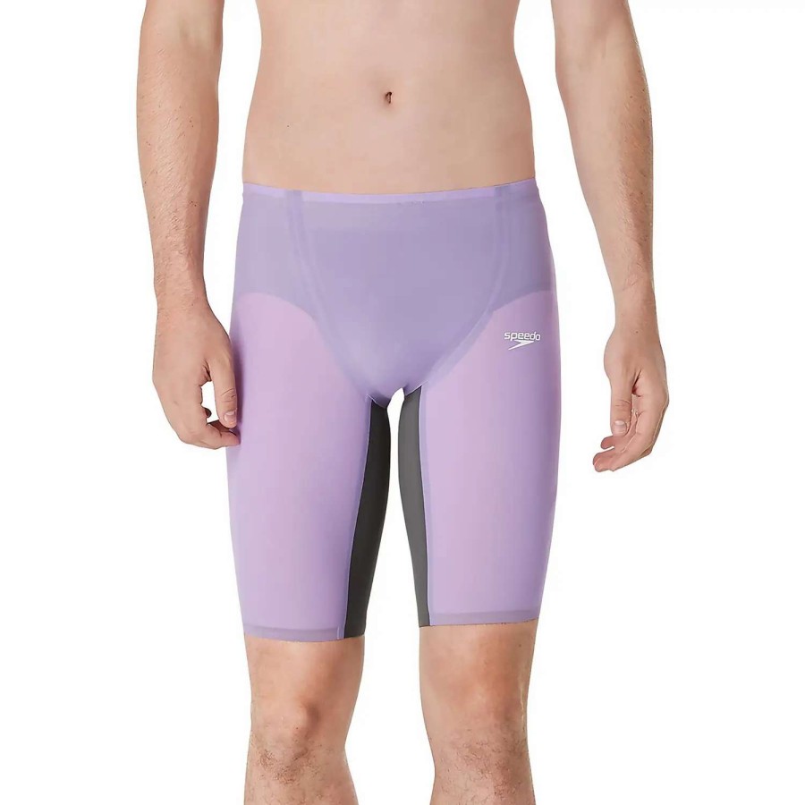 Mens * | Speedo Fastskin Lzr Valor High Waist Jammer Purple Reign