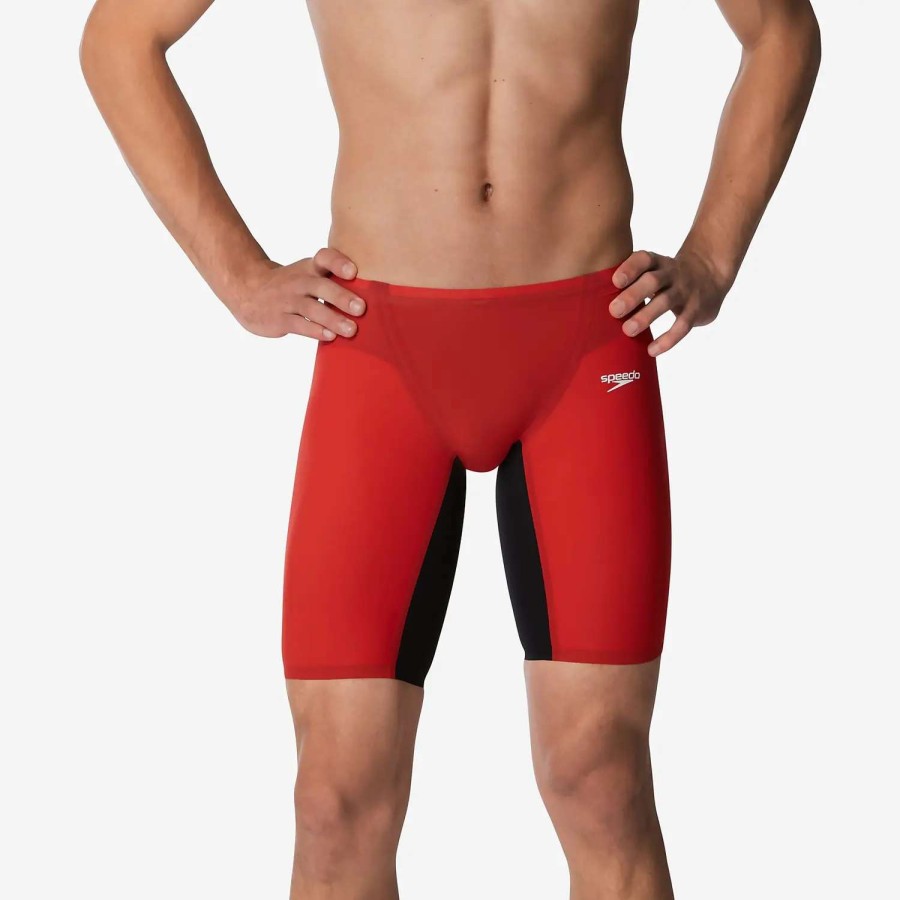 Mens * | Speedo Fastskin Lzr Pure Valor Jammer Fiery Red